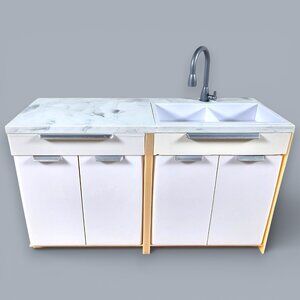 MGA Entertainment Rainbow High Kitchen Sink Counter Dollhouse Furniture 5.5"